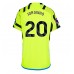 Arsenal Jorginho Frello #20 Voetbalkleding Uitshirt Dames 2023-24 Korte Mouwen